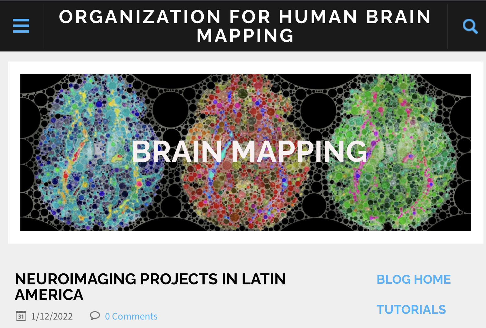 Brainlat destacado por la organization for human brain mapping