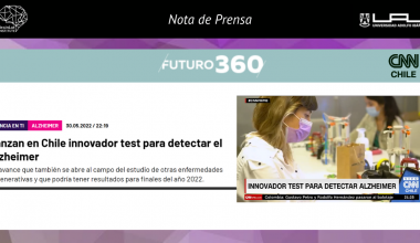 Nota Futuro 360 – Lanzan en Chile innovador test para detectar el Alzheimer
