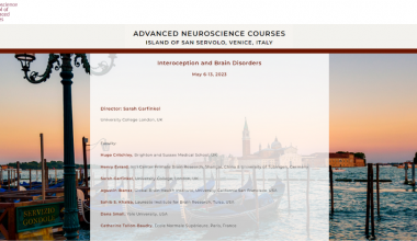 Curso avanzado sobre Interocepción y Trastornos Cerebrales en Venecia